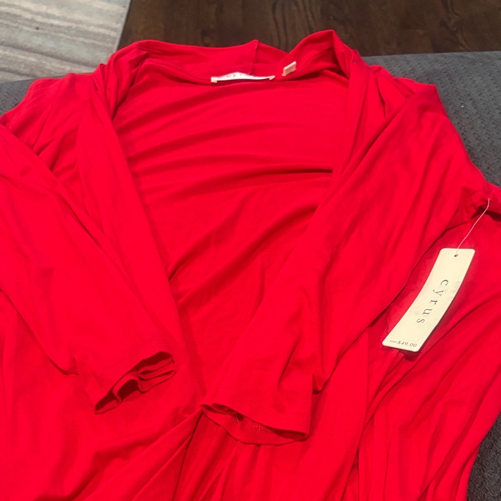 NAME YOUR PRICE 💥 Cyrus Scarlet Long Sleeve Cardigan